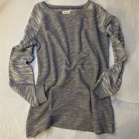 Champion Authentic Long Sleeve Sweater For Women, Gray , Size Medium - Picture 10 of 16